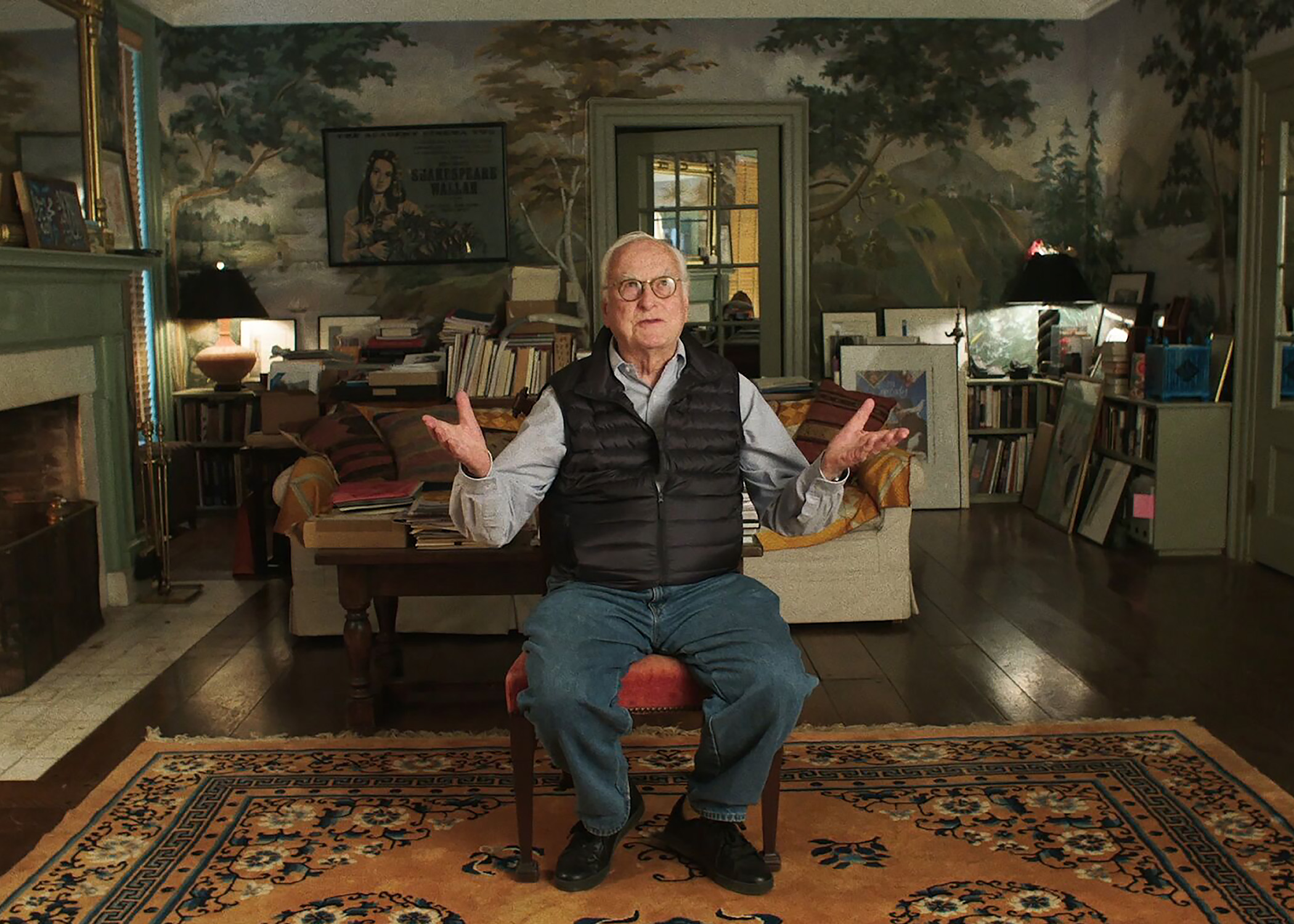 Filmmaker James Ivory gives a tour of his Hudson Valley home.